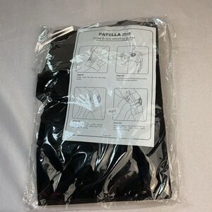 patella plus OS knee brace upport system open patella hook eye Strap Closure NWT